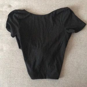 Black Crop Top